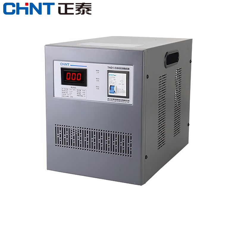 正泰（CHNT）稳压器TND1(SVC)-5单相自动交流稳压器5000W家用空调电视电脑稳压