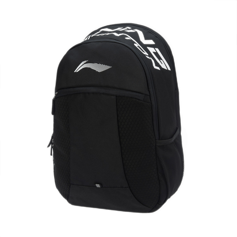 拍2件李宁书包羽毛球系列双肩包absq396黑色1000