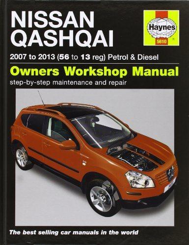 预订nissan qashqai petrol diesel(07 13 haynes