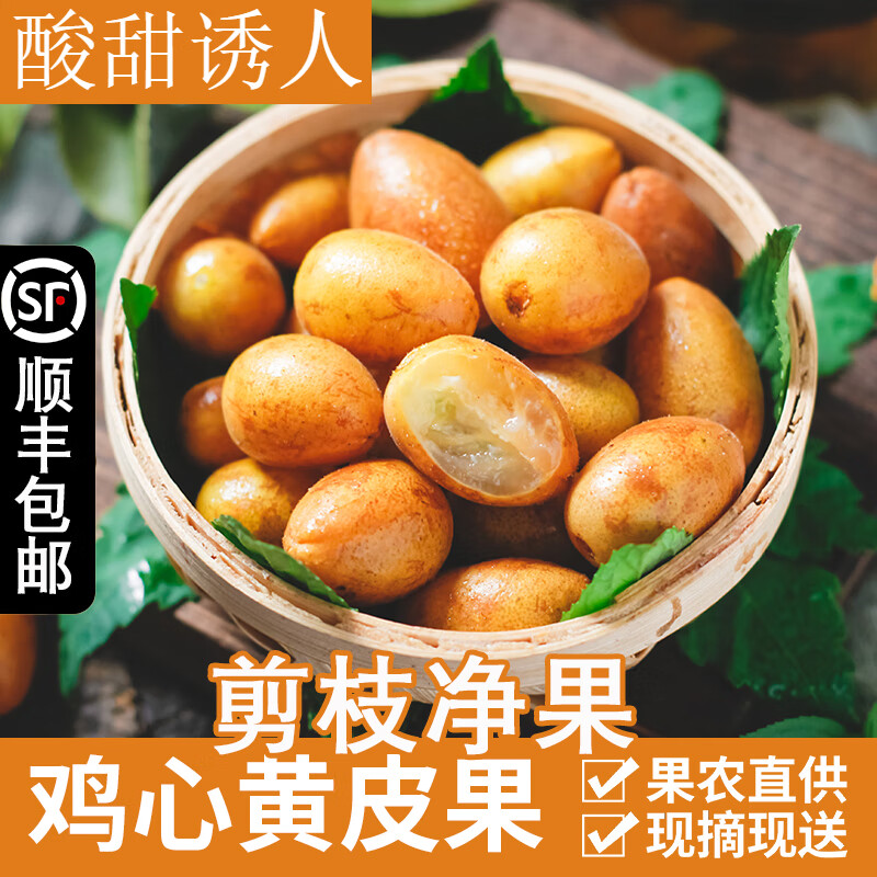 融暖(rongnuan)黄皮果 广东鸡心冰糖黄皮果 新鲜黄皮果 孕妇水果 酸甜