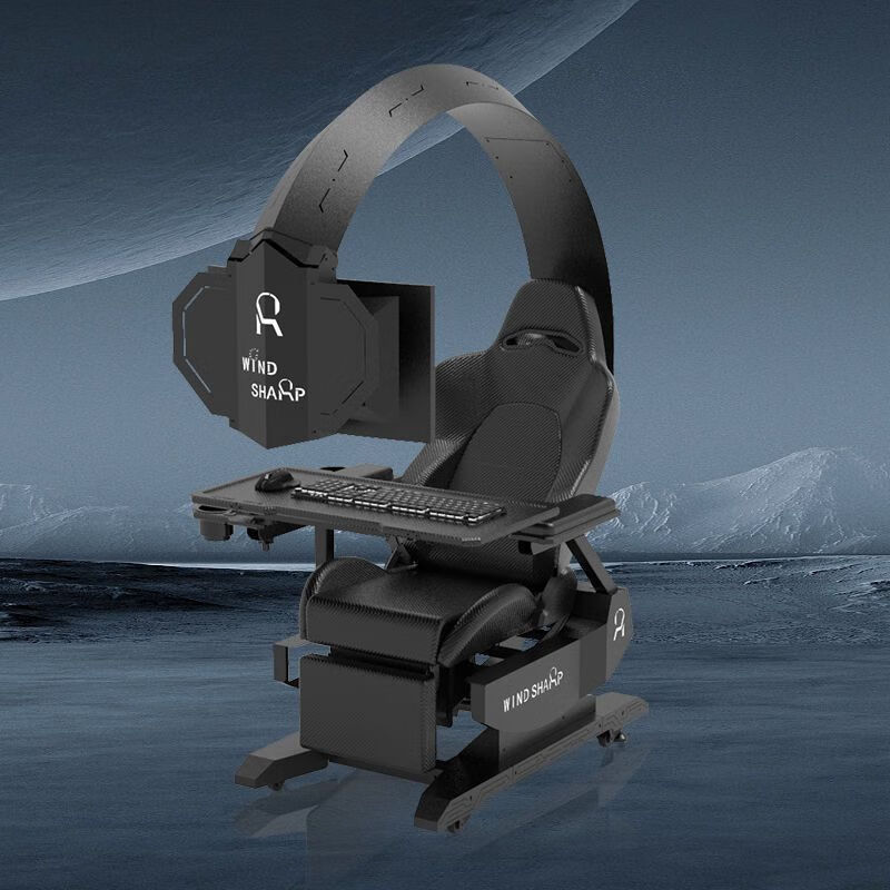 麦室电竞桌椅套装一体太空舱电脑座舱a01豪华立体游戏懒人电竞电竞椅