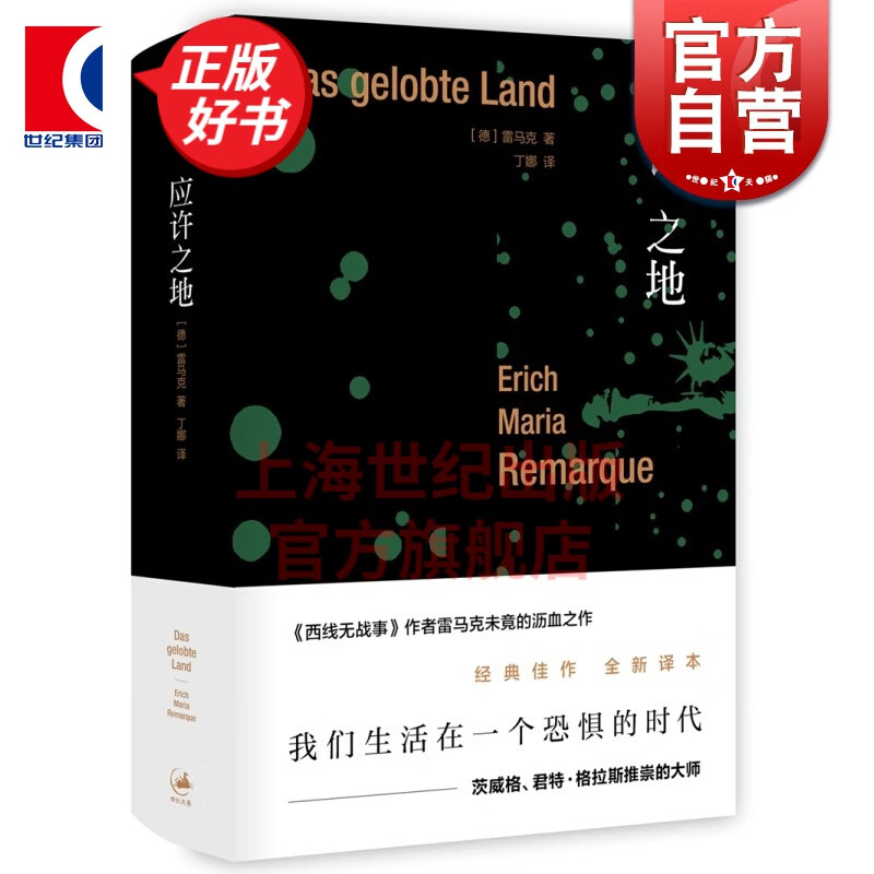 应许之地(精装) [德]埃里希玛丽亚雷马克 丁娜 雷马克作品系列 世纪文景 上海人民出版社