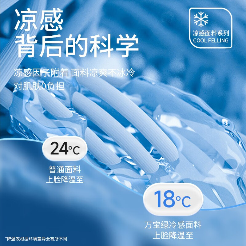 万宝绿全脸防晒面罩脸基尼女士防晒口罩高颜值防紫外线面罩夏季遮阳透气 UPF50+冰感款【云墨黑】无痕拼接