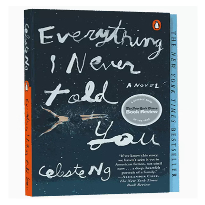 进口英文原版小说  无声告白   everything i never told you 伍绮诗