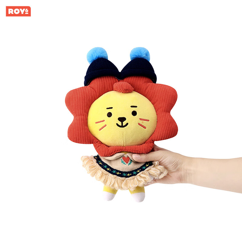roy6 莱阳冬季系列玩偶25cm 卡通动漫毛绒公仔玩偶 line friends 莱阳