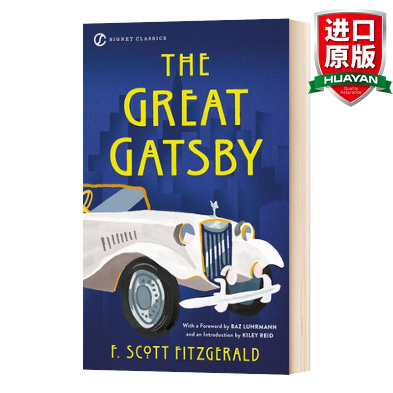 the great gatsby signet classics 英文原版 了不起的盖茨比 经典