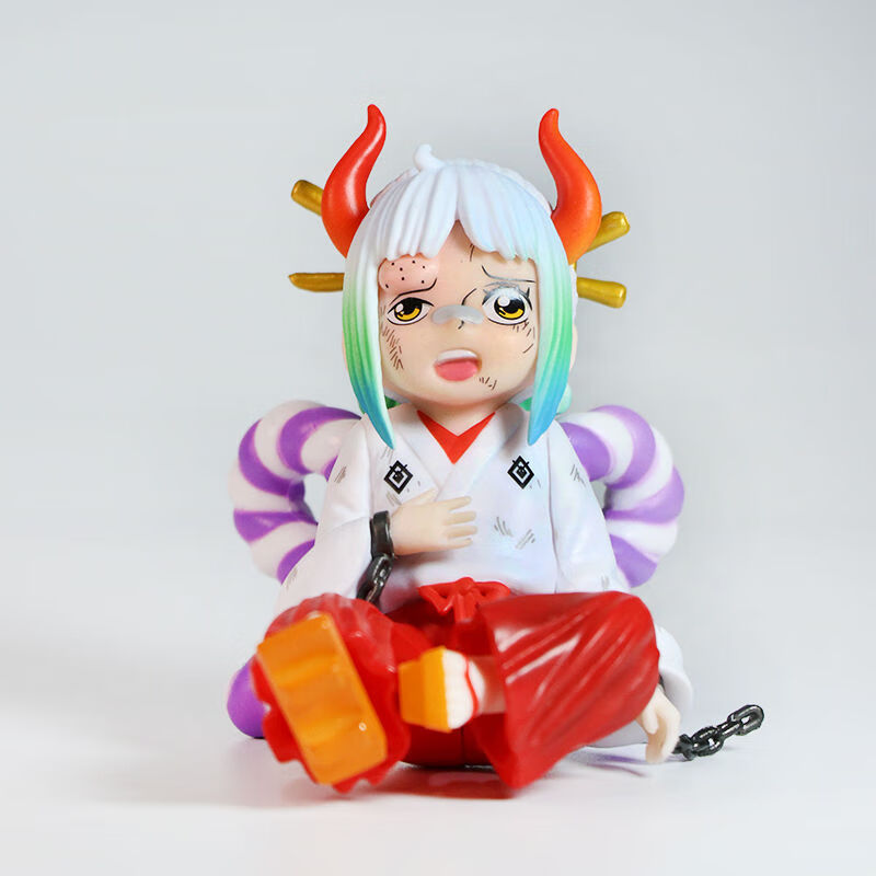 卡之物语大和 海贼王鬼岛和之国q版大和凯多女儿大河模型车载摆件