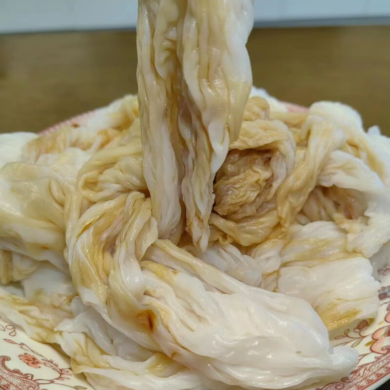 南美豹广东泡沫箱新鲜肠粉布拉肠粉 布拉肠粉1斤(香油 酱汁 酸菜)