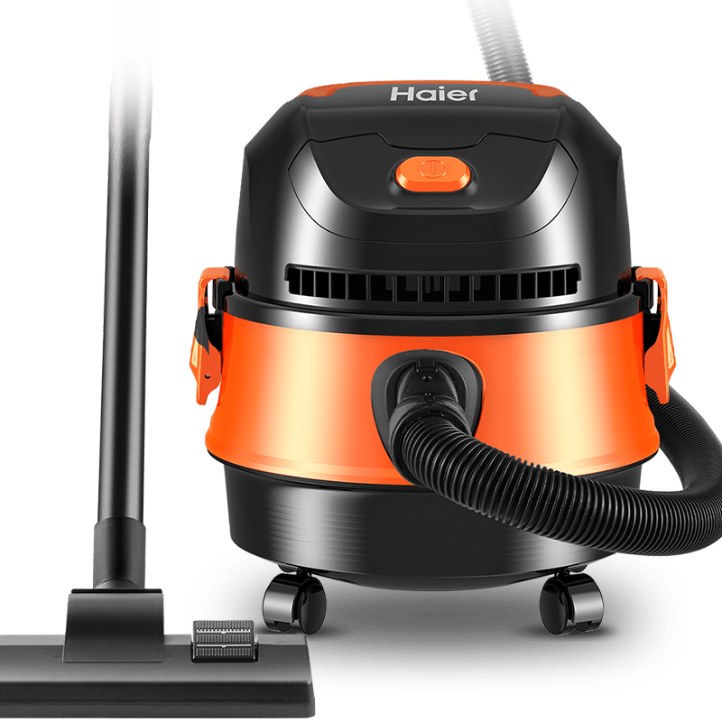 海尔(haier)桶式吸尘器 15l大容量干湿吹家用强劲大吸力吸尘器hz-t615
