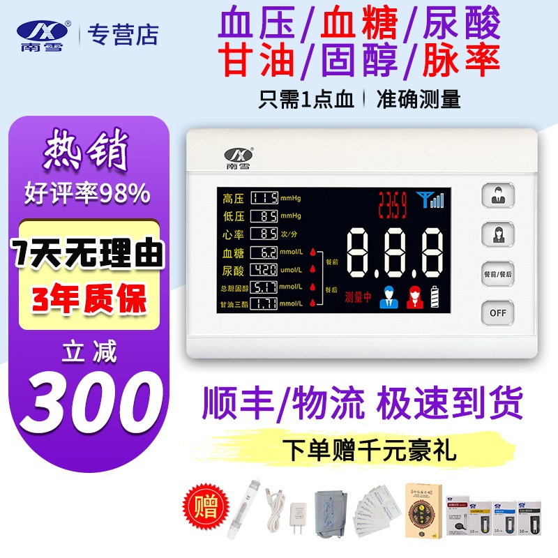 南雪血糖仪价格走势及销量趋势分析