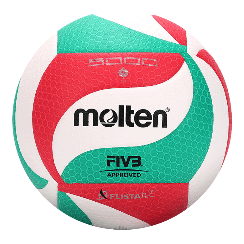 Ħ�ڣ�molten�� 5�ű�׼���� ����/ѵ��/ѧ���п�����ħ��PU �ָ����� ̩���� 5�� V5M5000(FIVB��֤ 334Ԫ