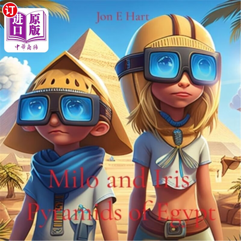 海外直订milo and iris: pyramids of egypt 麦洛和艾瑞斯:埃及金字塔