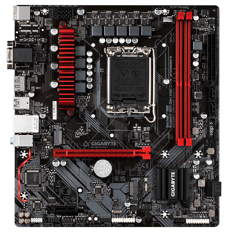 Ӣض12 i5 12600KF/12400F/12490F  B760M С/ħӥWiFi CPUװ B760M POWER DDR4 ;M 579Ԫ