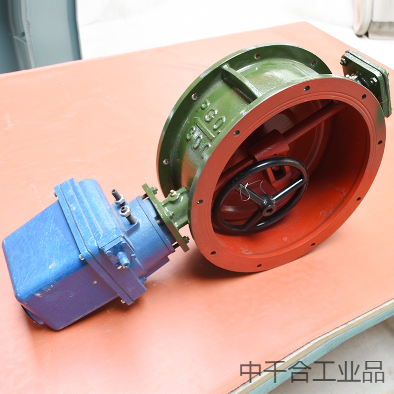 5电动单连杆密闭阀 人防密闭阀门dv200-dn1000 人防设备 d940j-0.