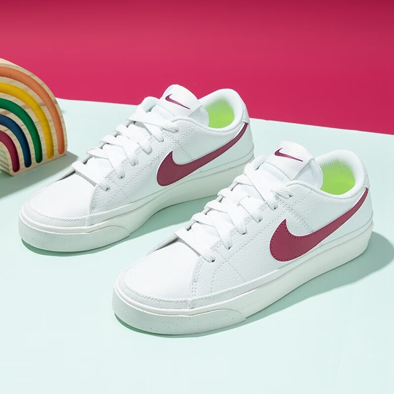 nike耐克女鞋板鞋 春夏季新款运动鞋court小白鞋舒适透气轻便休闲鞋女