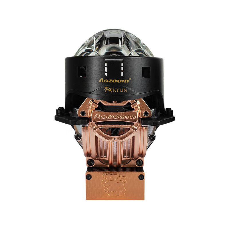 Aozoom澳兹姆全新一代麒麟GMAX三直射式大灯led双光透镜超亮车灯升级 麒麟GMAX