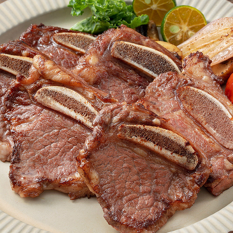 2000g黑椒牛仔骨品质生鲜美食半成品切好小牛排儿童牛排套餐1-4斤