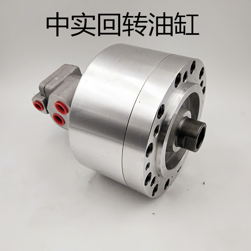 回转缸数控车床液压卡盘中空回转油缸1225/1552 jy-0815(拉杆螺纹m16)