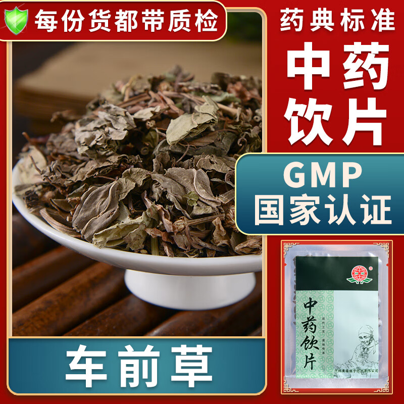 一晓堂干车前草中药饮片清热利尿通淋祛痰凉血解毒中药材抓配代煎车前