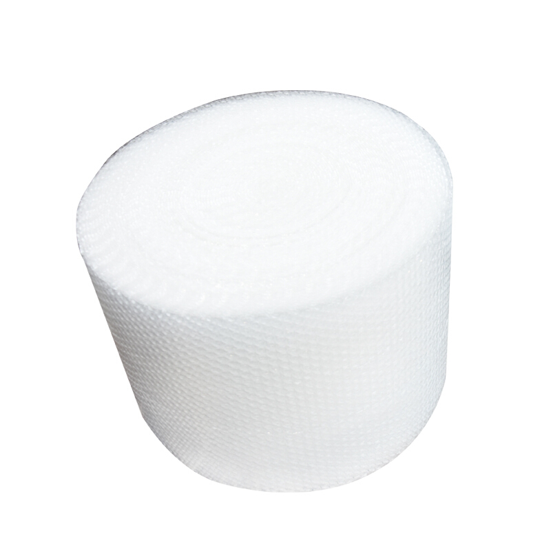 灰白气泡膜加厚防震快递打包汽泡沫卷装塑料气泡垫双层泡泡纸包装材料