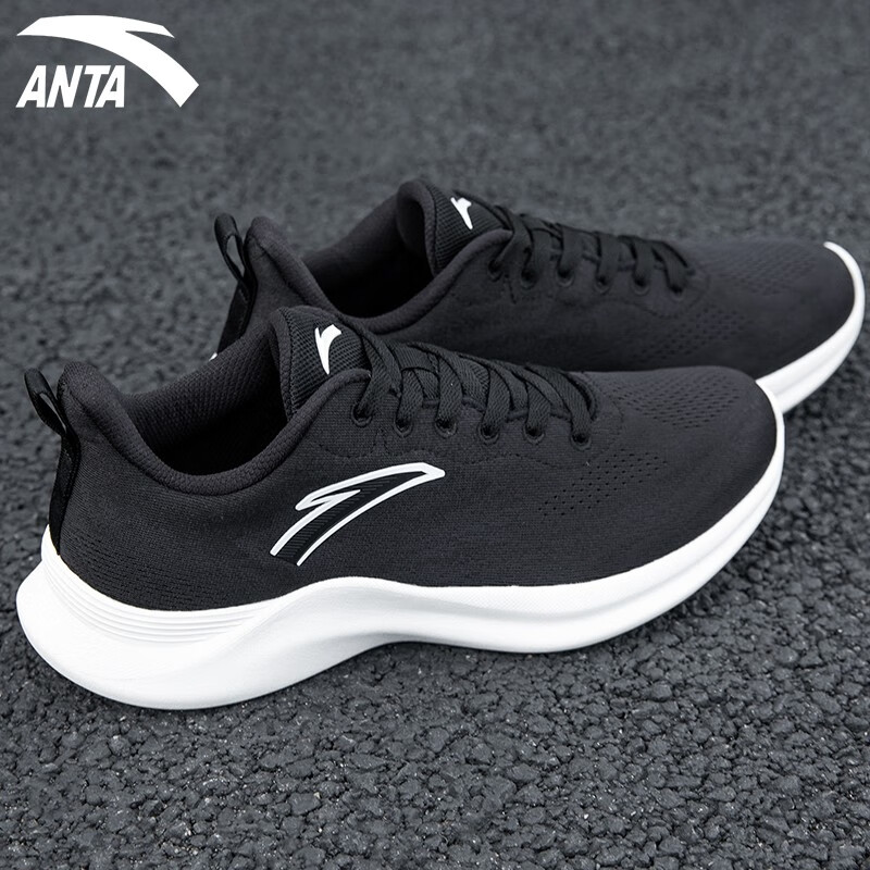 百亿补贴:安踏(anta)男鞋运动跑步鞋2024年春季新品网面透气轻便减震