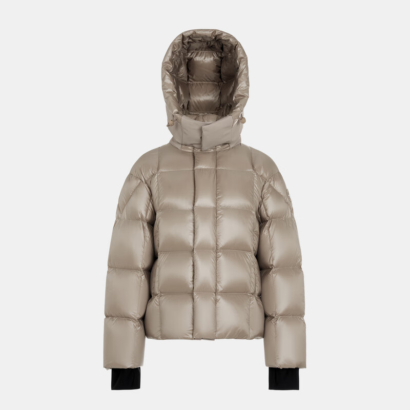 雪中飞【成毅同款】风雪系列24冬新男女情侣短鹅绒服高充绒舒适厚 戈壁棕|7A98 155/80A