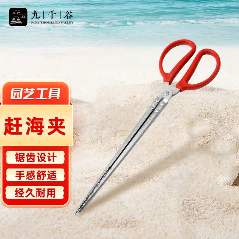 九千谷赶海夹子赶海工具海边挖蛤蜊抓神器沙滩儿童装备 直口赶海夹1526属于什么档次？