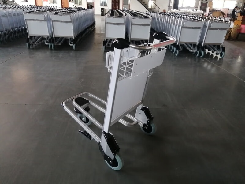 机场行李手推车火车汽运站行李搬运车铝合金超市购物车成人 X320-LG2
