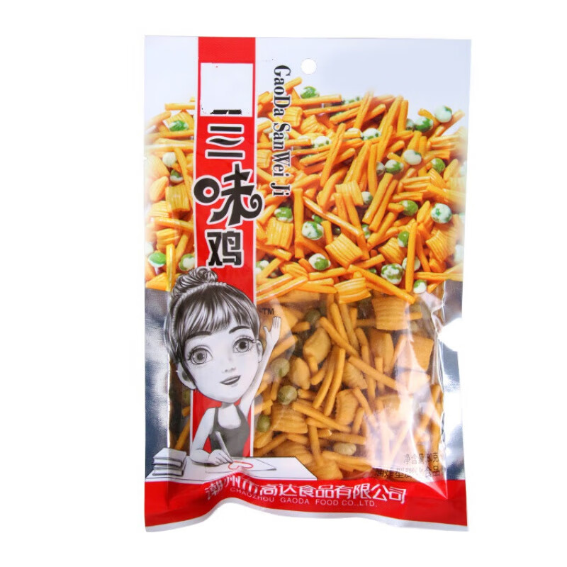 屿毅童年三味鸡小零食  小时候的80后90后怀旧经典记忆 6大包