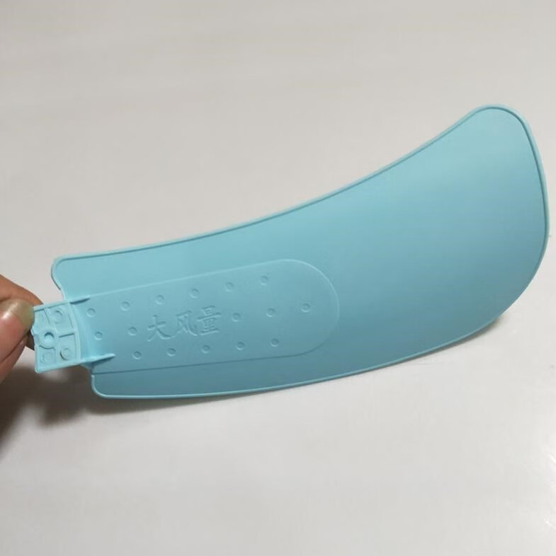 扑哩扑剌17cm小型风扇叶片塑料吊扇迷你夹电扇4页配件5片装通用型风扇