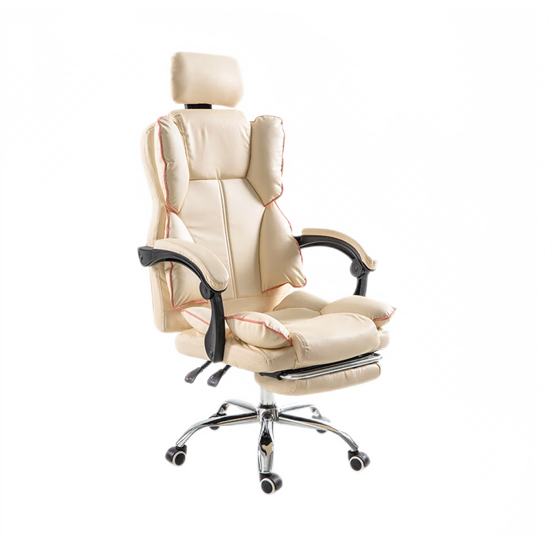 韵美舞灵 电脑椅电竞椅 主播椅 游戏椅 网吧椅 家用久坐舒适靠背人体工学椅座椅男女生老板椅懒人椅子 【灰色黄边】 海绵坐垫