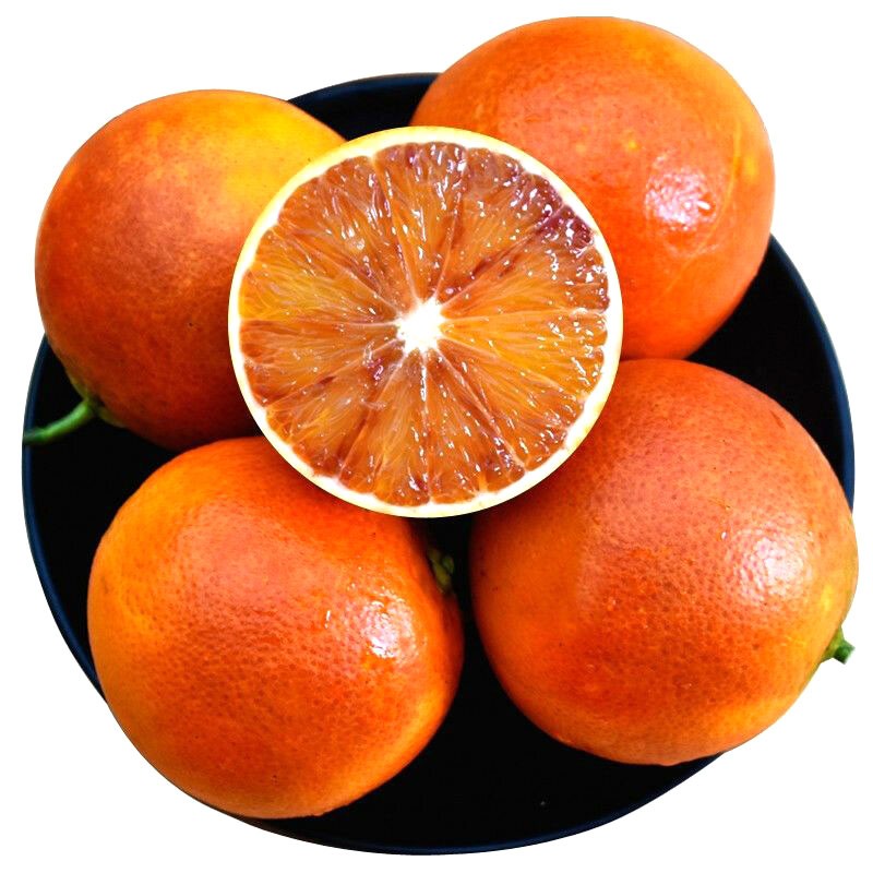 四川资中塔罗科血橙子 新鲜水果 精选好果净重5斤装（果径55起）