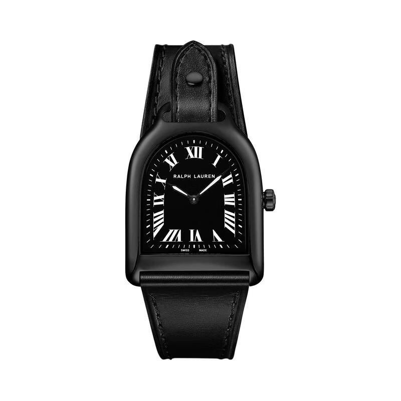 拉夫劳伦(ralph lauren)男表stirrup系列 精致马术风优雅腕表石英机芯