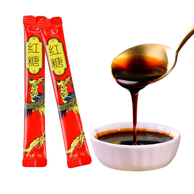 妙普乐液体红糖独立小包装家用糖凉糕糍粑冰粉配料专用浓缩红糖水 15