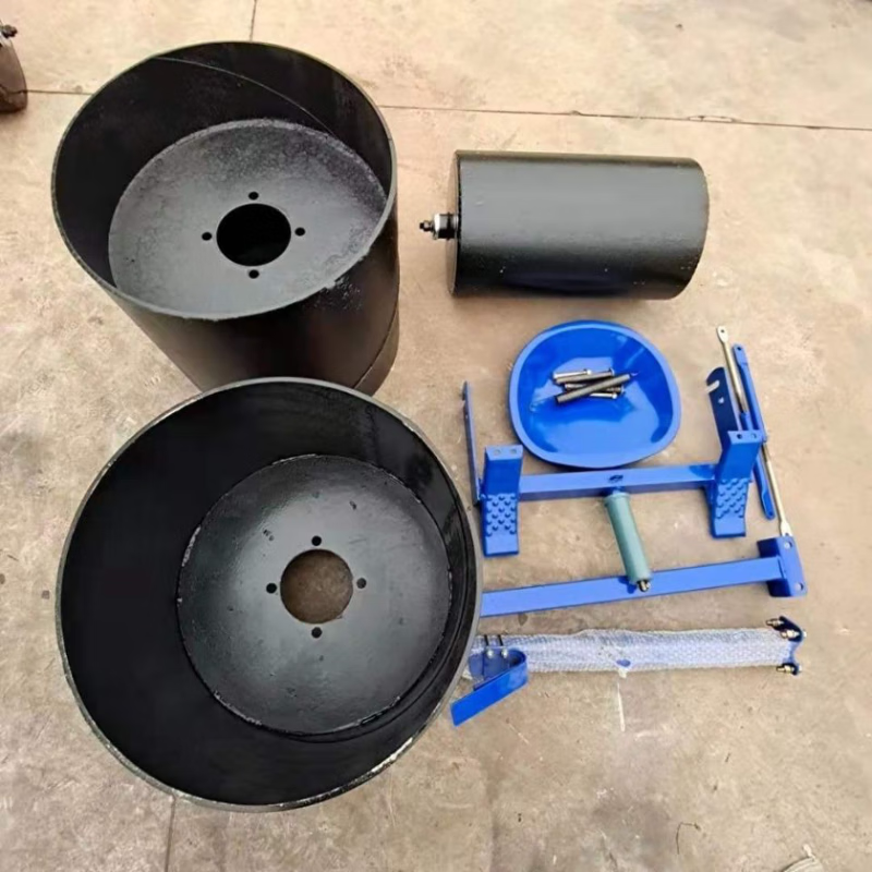 小麦镇压器 振压滚子 草坪压地轮 手扶式镇压轮 压平机麦田镇压器