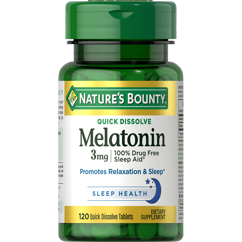 Ȼ֮sleepwellʺƬ3mg*120Ƭ ԭװ ضȳ˸˯ʧ 1ƿװżʧ