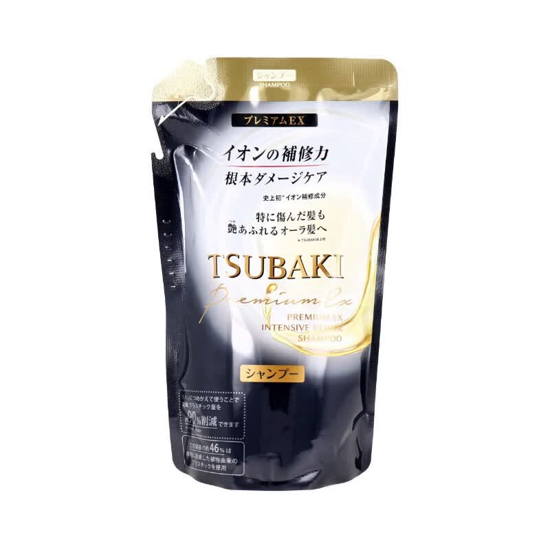 丝蓓绮(tsubaki)日本进口丝蓓绮修复洗发水烫发染发后密集修护光泽