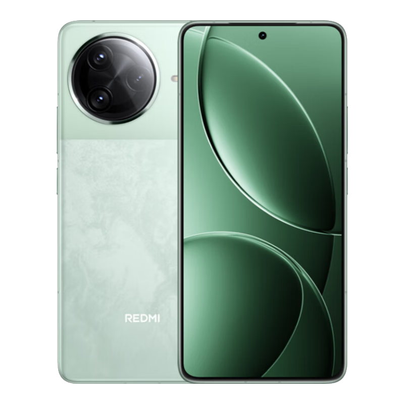 小米REDMI 紅米K80 Pro 5G手機 國家補貼  驍龍8至尊版 IP68防塵防水6000mAh金沙江電池120W極速閃充 山巒青 12GB+256GB