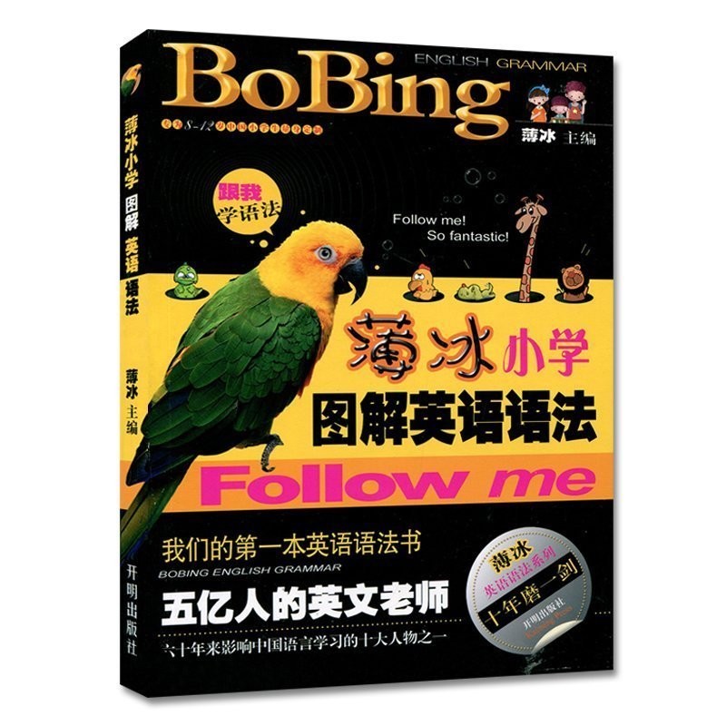 薄冰小学图解英语语法/薄冰英语语法系列 开明