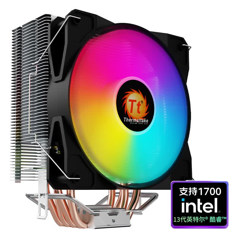 Tt（Thermaltake）水星S400 RGB CPU风冷散热器风扇（4热管/支持12代1700接口/多平台/幻彩/PWM温控/附硅脂）怎么看?