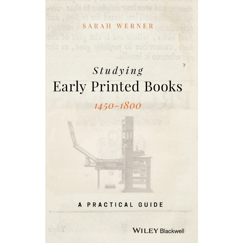 按需印刷 studying early printed books c