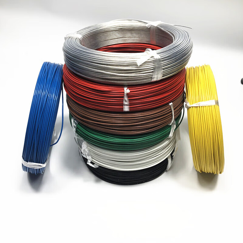粟慄高温线地感线圈道闸线圈0.5 0.75 1.0 1.5平方四氟电线 0.