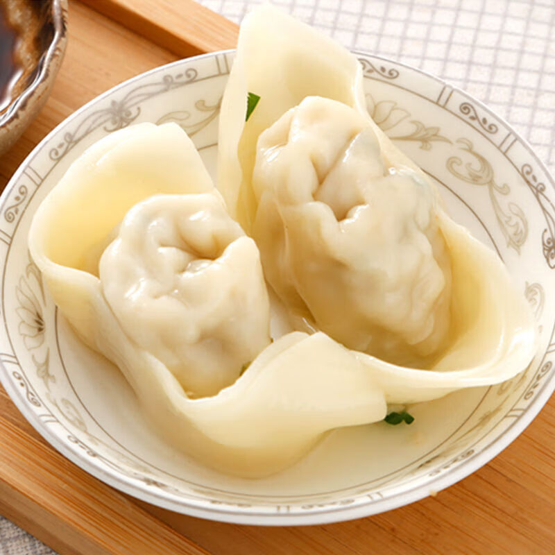 fuel刀鱼馄饨原味靖江特产方便速食早餐半成品 刀鱼馄饨40只共800g
