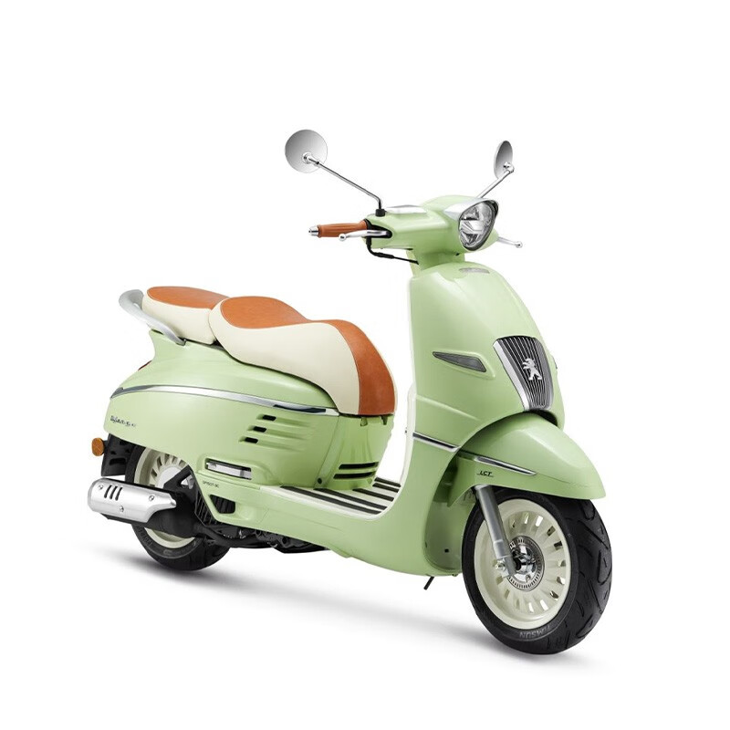 标致（PEUGEOT）【定金】标致摩托Django LCT 150cc 好色版 复古踏板摩托车 清新绿  定金