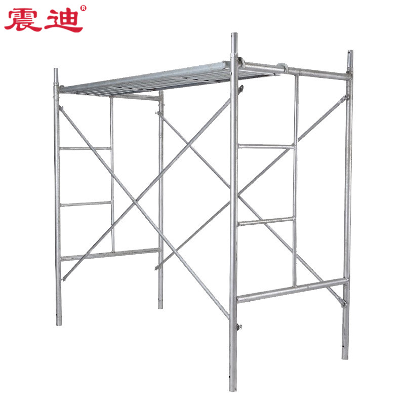 震迪脚手架可移动钢管架sh916可定制高1.7米宽0.95米壁厚2.5mm