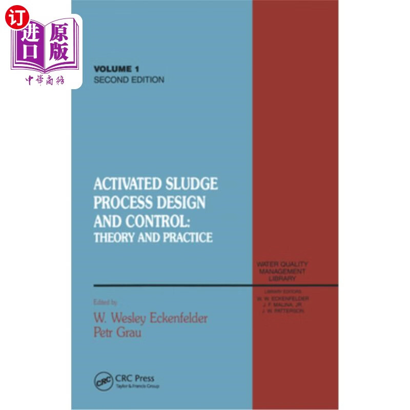 海外直订activated sludge: process design and control, second