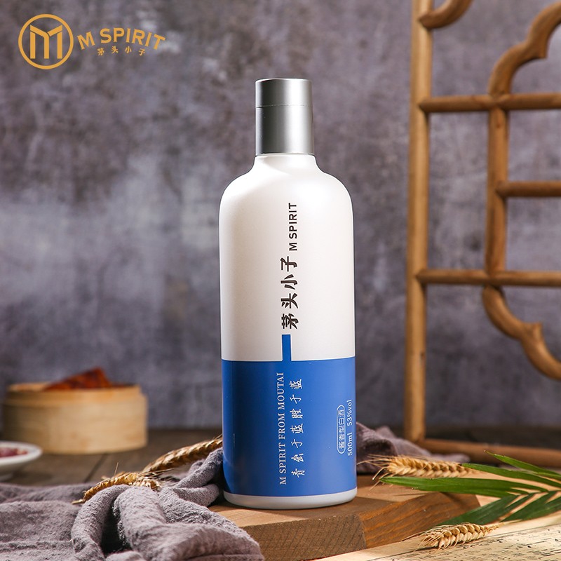 茅头小子贵州酱香酒53度白酒500ml*1瓶三色心情时尚礼盒款年货