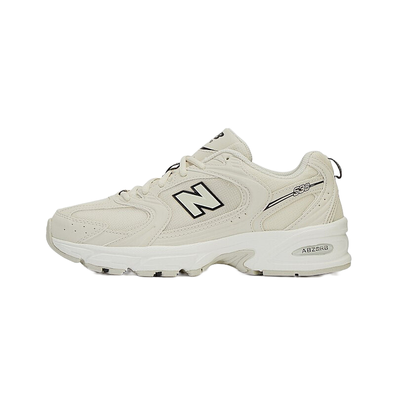 NEW BALANCE  NB530 官方老爹鞋男鞋女鞋情侣复古低帮百搭休闲运动鞋 月光米 MR530SH 【建议拍小半码】 44.5 (脚长28.5cm尺码详询客服)