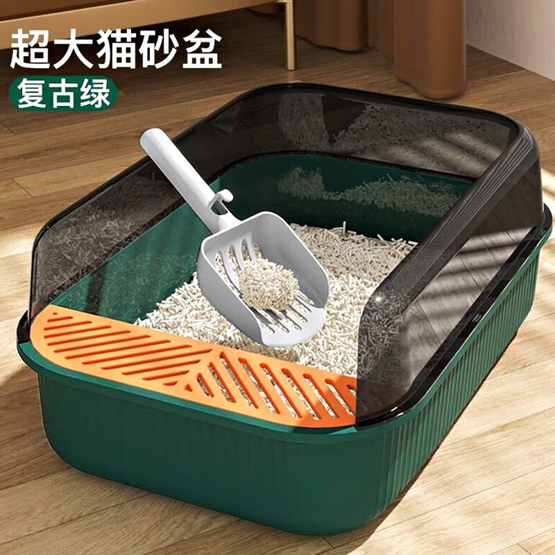 使用一下派乐特 半封闭 猫砂盆真实感受质量，优缺点内幕透露