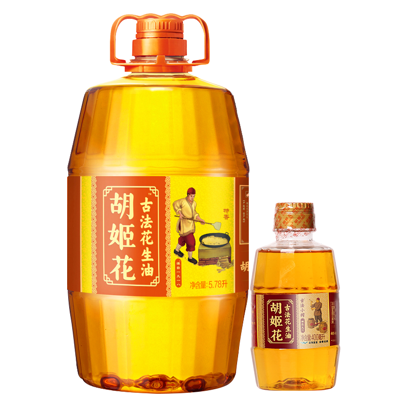 胡姬花 古法花生油 6.18L